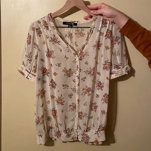 Forever 21 Floral Blouse